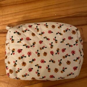 Floral Print Pouch
